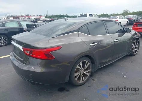 2017 Nissan Maxima 3.5 Platinum/3.5 S/3.5 Sl/3.5 Sr/3.5 Sv z USA, uszkodzony, nr VIN 1N4AA6AP0HC367139